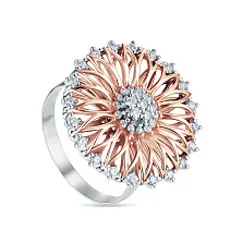 Женское кольцо из золота с бриллиантом по цене от 595 000 ₽